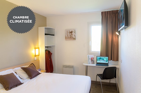 Chambre double Climatisée - Fasthôtel Périgueux